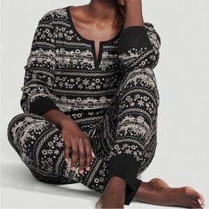 Victoria’s Secret Fair Isle Pajama Set
